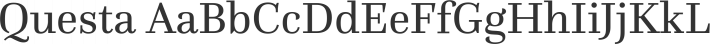 Questa font family by The Questa Project