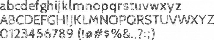 CabinSketch Font Specimen