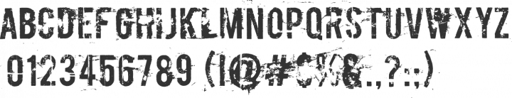 Boycott Font Specimen