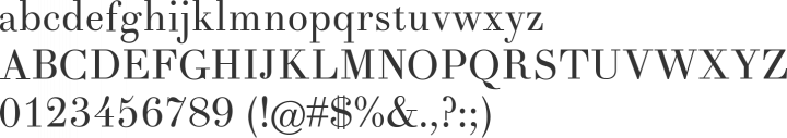 didot typeface