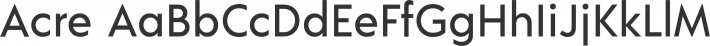 Acre font family by Jonathan Ball