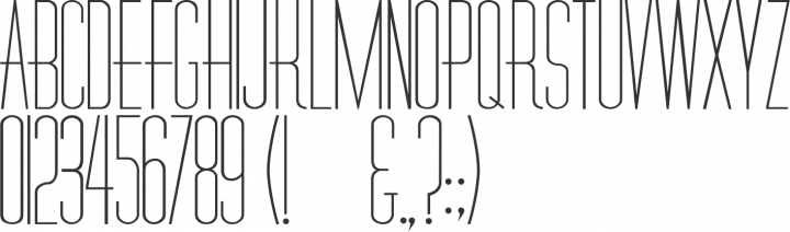 Diner Font Specimen
