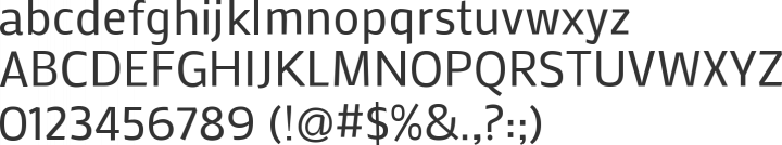 Mako Font Specimen