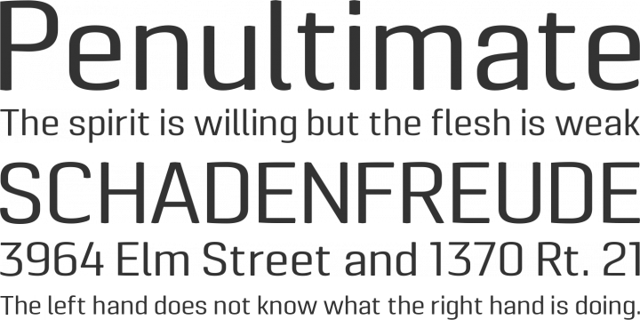 Pancetta Pro Font Phrases