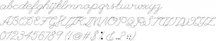 League Script Font Specimen
