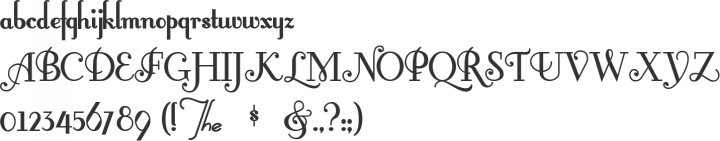 FontleroyBrown Font Specimen