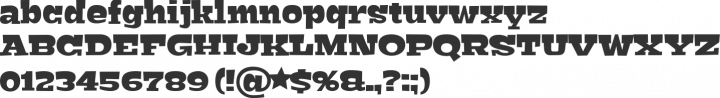 Bigfish Font Specimen