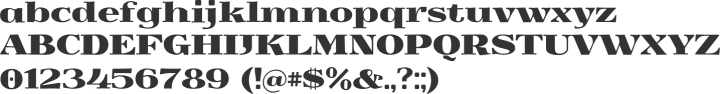 Yokawerad Font Specimen