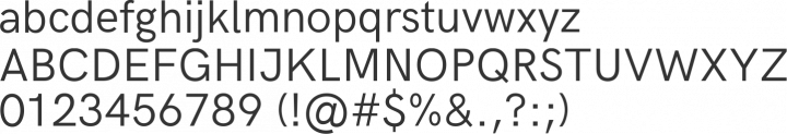 HK Grotesk Font Specimen