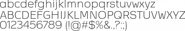 Vezus Font Specimen