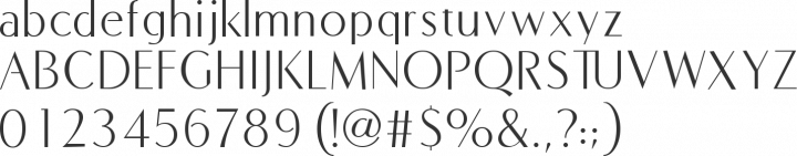 COM4t Fine Regular Font Specimen