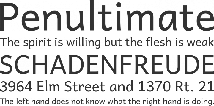 Andika Basic Font Phrases