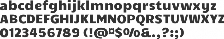 Candal Font Specimen