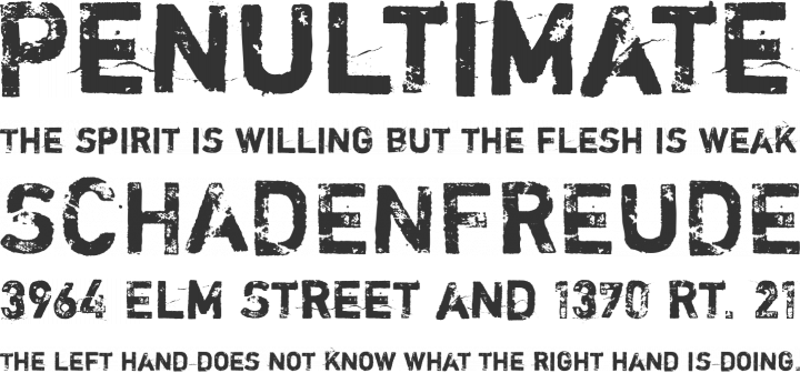 Shortcut Font Phrases