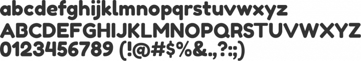 Fredoka Font Specimen