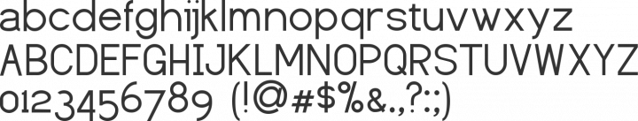 Dustismo Font Specimen