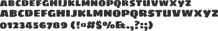 Sigmar Font Specimen