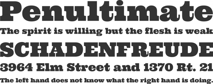 Ultra Font Phrases