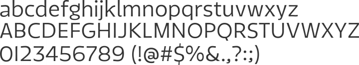 Tikal Sans Font Specimen
