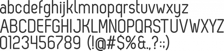 Zag Regular Font Specimen