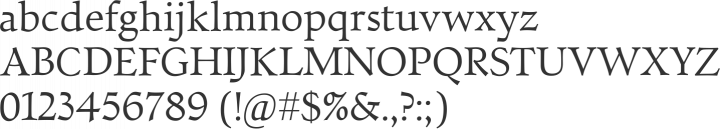 Walleye Font Specimen
