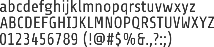 Share Font Specimen